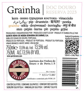 Seleção Grainha & Quinta Nova Reserva & Unoaked