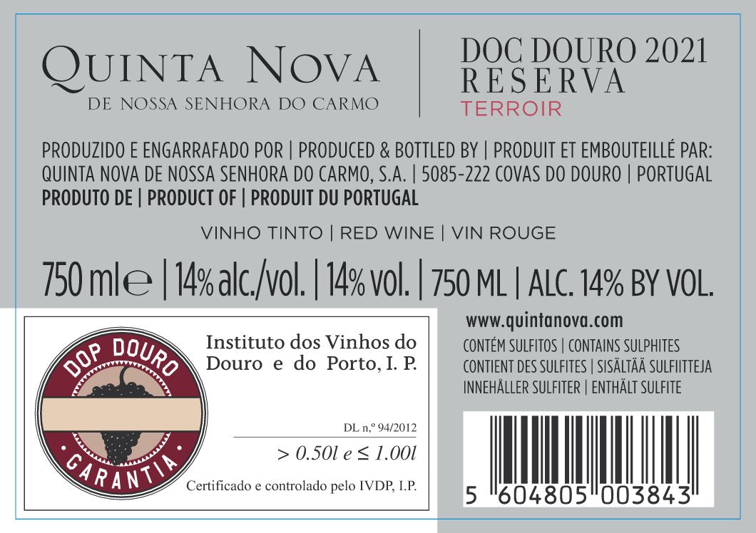 Grainha & Quinta Nova Reserva & Unoaked Selection