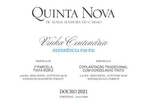 Quinta Nova Vinha Centenária - Ref P28/P21 2020