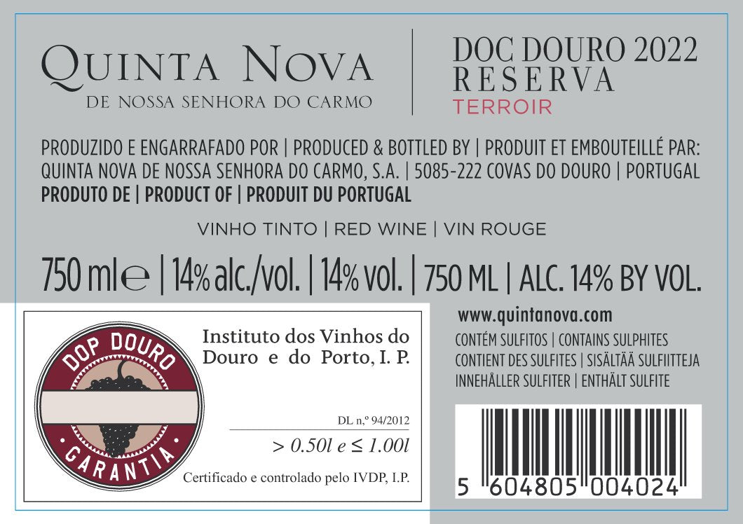 Grainha & Quinta Nova Reserva & Unoaked Selection