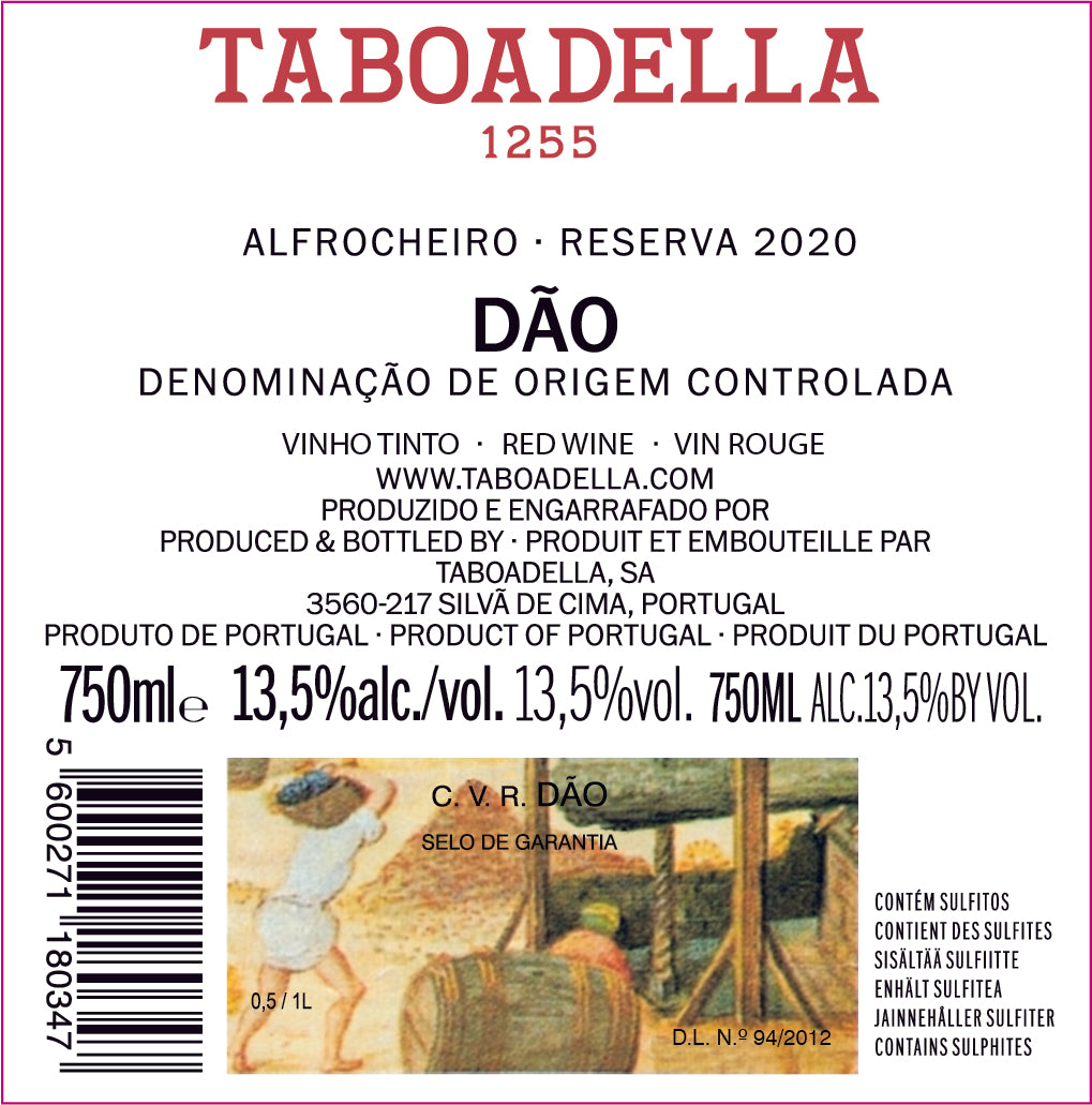 Taboadella Reserva Alfrocheiro 2020