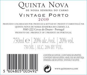 Quinta Nova Vintage Port 2019